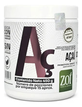 Cargar imagen en el visor de la galería, Acaí Con Probióticos 450 GR ZOI
