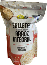 Cargar imagen en el visor de la galería, GALLETA DE ARROZ INTEGRAL INFLADO KARAVANSAY
