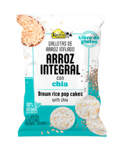 Cargar imagen en el visor de la galería, GALLETA DE ARROZ INTEGRAL CON CHIA KARAVANSAY
