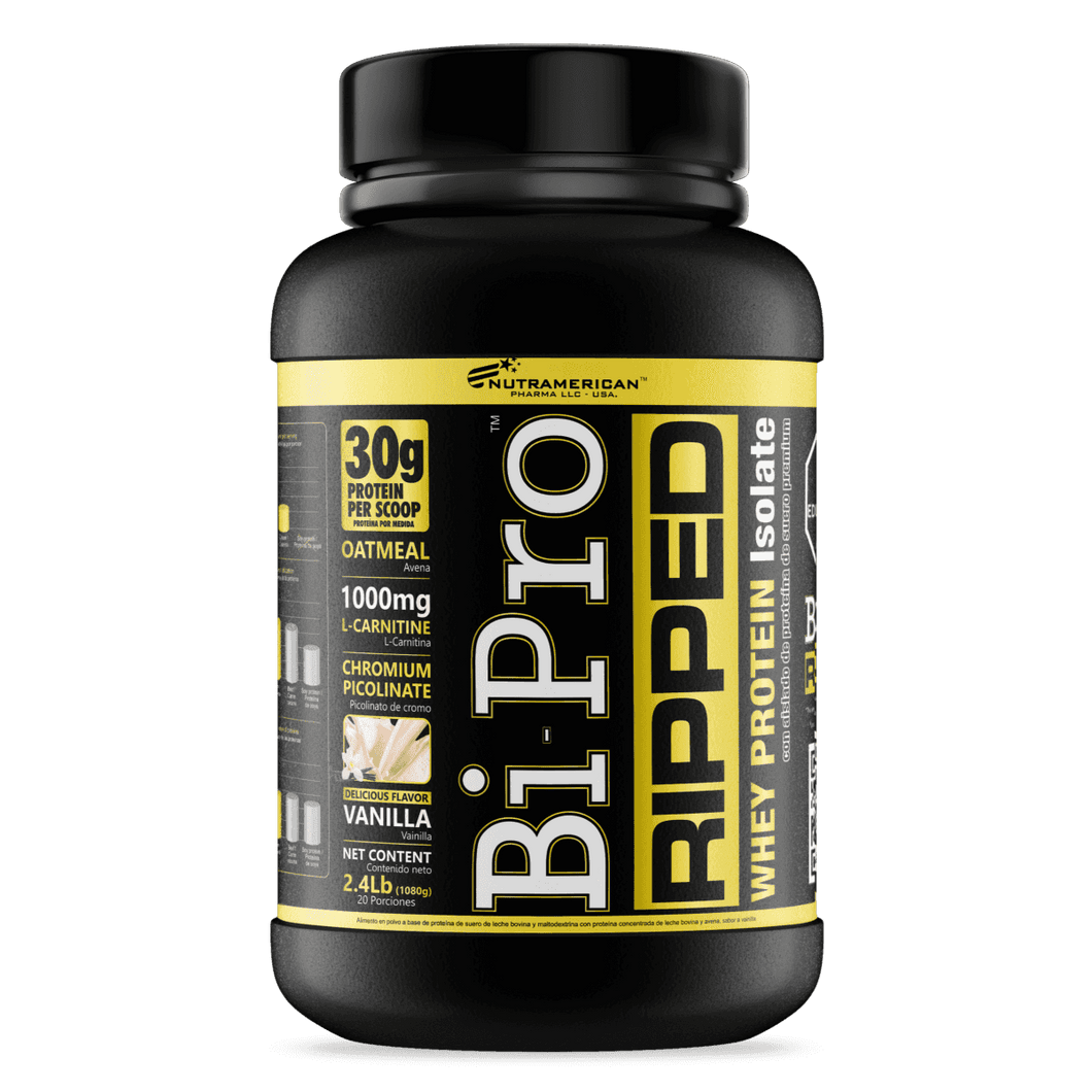 BIPRO RIPPED SABOR VAINILLA 2.4LB NUTRAMERICAN