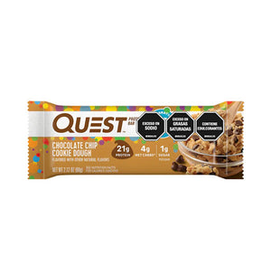 QUEST PROTEIN BAR CHOCOLATE CHIP COOKIE DOUGH