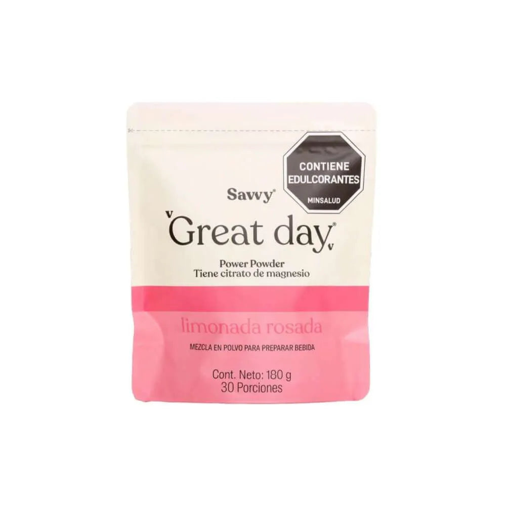 GREAT DAY LIMONADA ROSADA 180G SAVVY