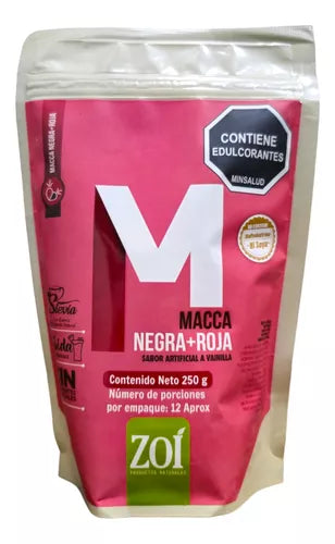 MACA NEGRA+ROJA ZOI 250G