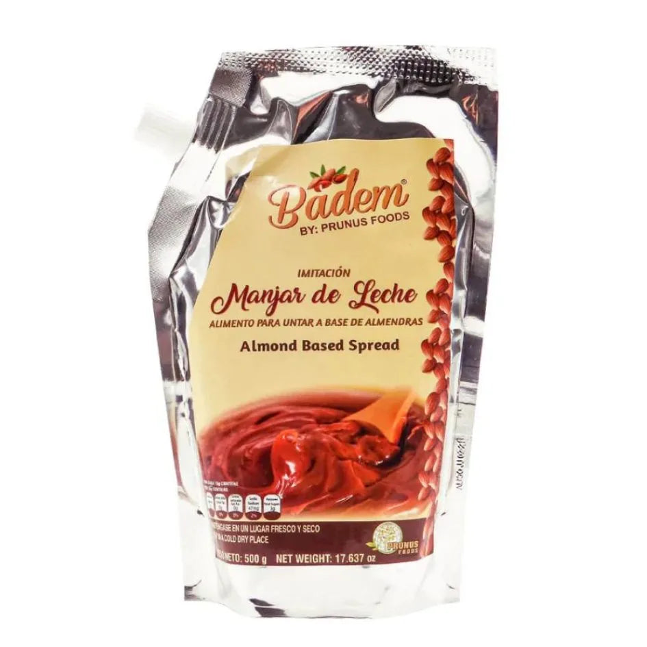 MANJAR DE LECHE A BASE DE ALMENDRAS 500G BADEM