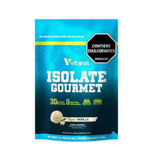 PROTEINAS ISO GOURMET VAINILLA X 2 LIBRAS VITANAS