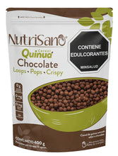 Cargar imagen en el visor de la galería, QUINOA POP CHOCOLATE NUTRISANO
