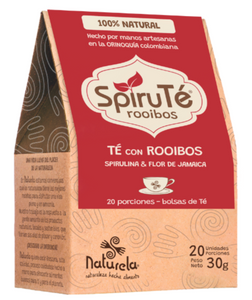 TE CON ROOIBOS, SPIRULINA Y FLOR DE JAMAICA X20UND NATURELA