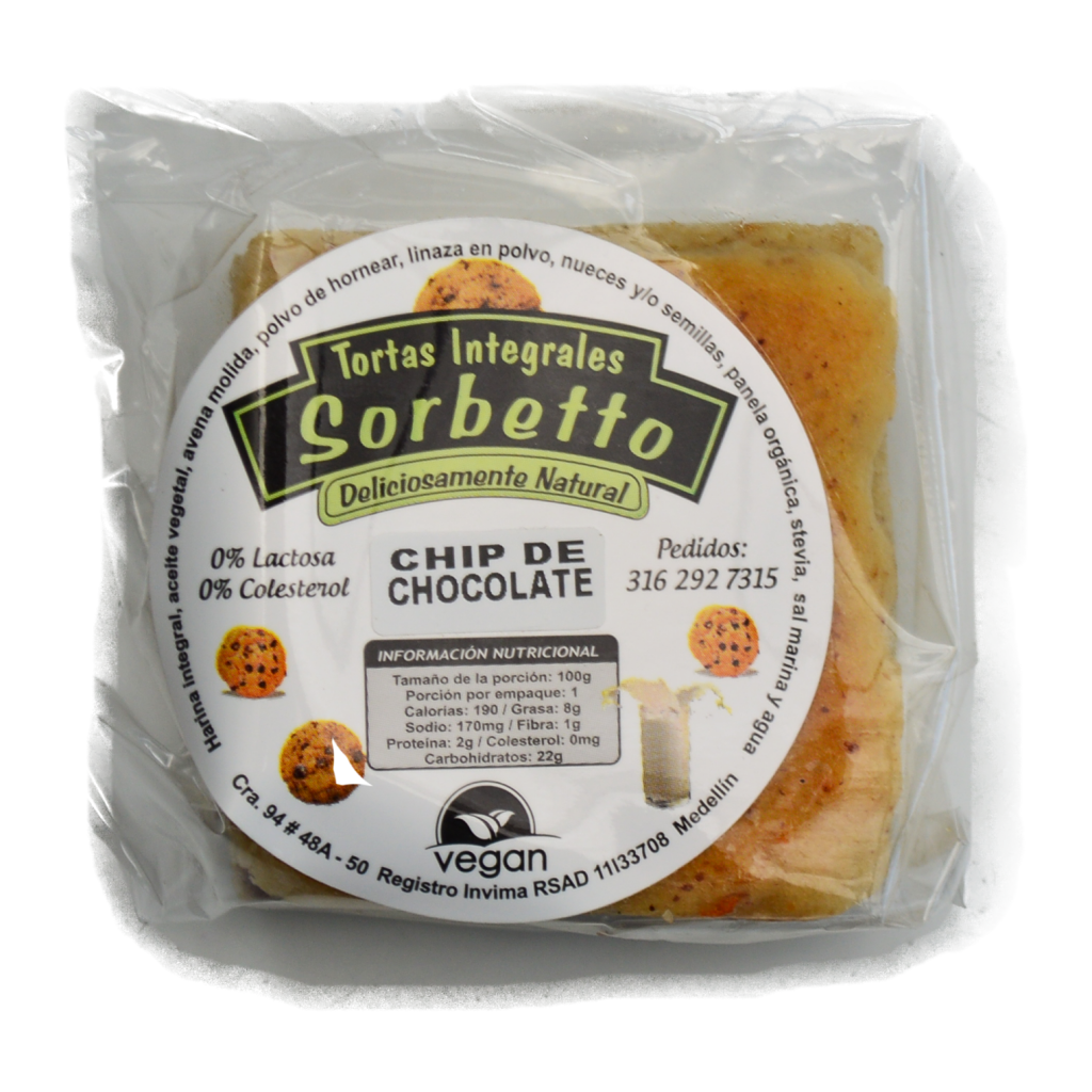 TORTAS SORBETTO CHIP CHOCOLATE