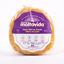 Cargar imagen en el visor de la galería, AREPA DE CHOCOLO RELLENA DE QUESO 400G
