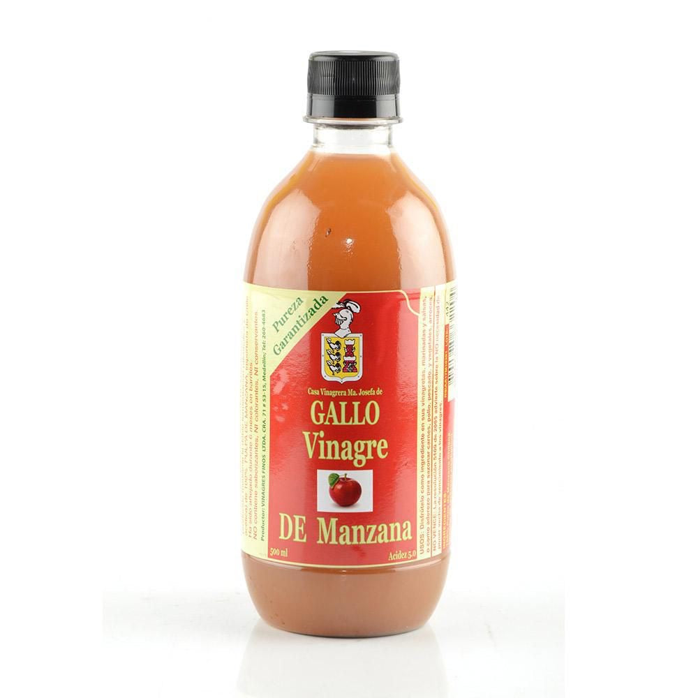 VINAGRE DE MANZANA EL GALLO 500ml